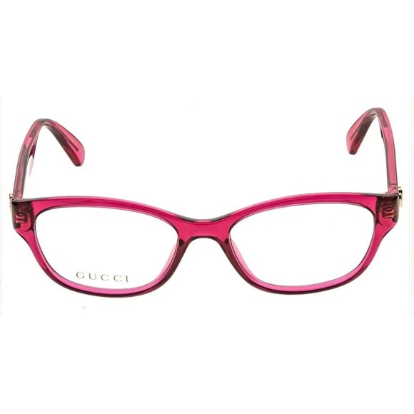 NEW GUCCI EYEGLASSES PINK WOMEN EYEWEAR GUCCI - Picture 2 of 4